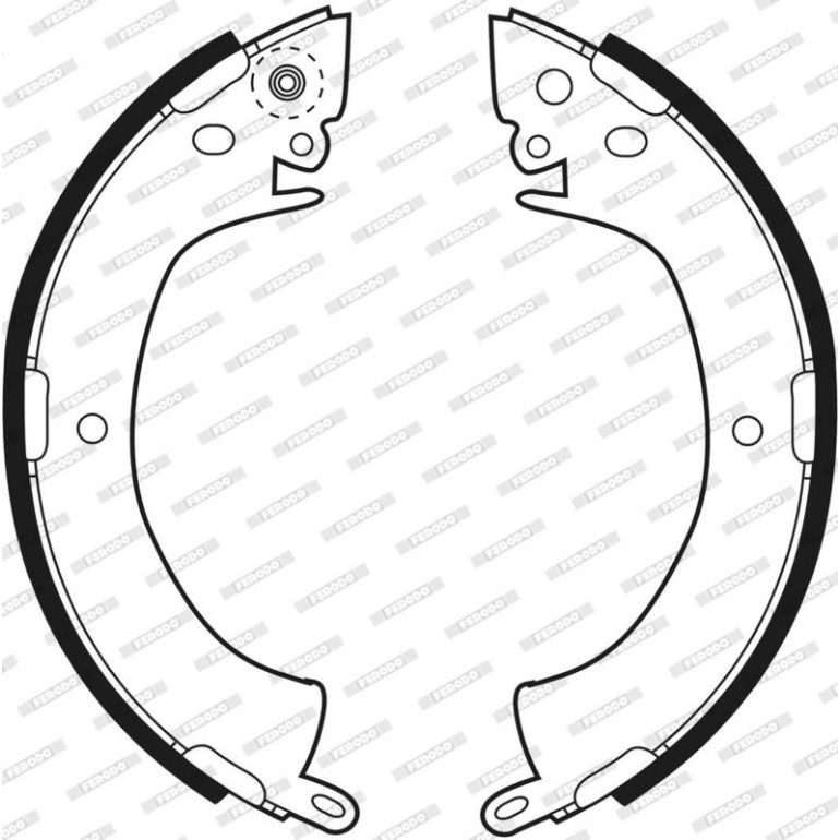 Bremsbackensatz FSB249 Bremsbackensatz FSB249