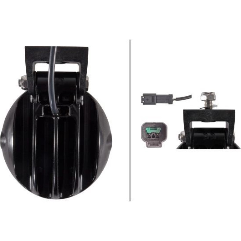 Arbeitsscheinwerfer 1GM 996 136-511 Arbeitsscheinwerfer 1GM 996 136-511