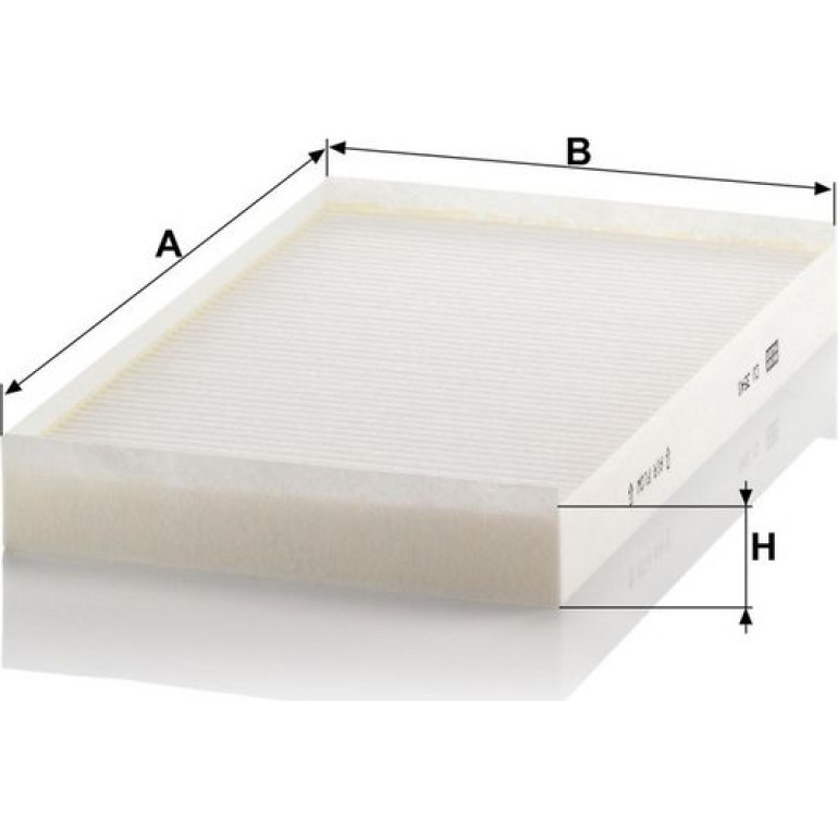 MANN-FILTER CU 3540 Innenraumfilter, Partikelfilter