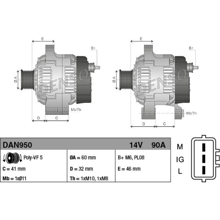 Generator DAN950