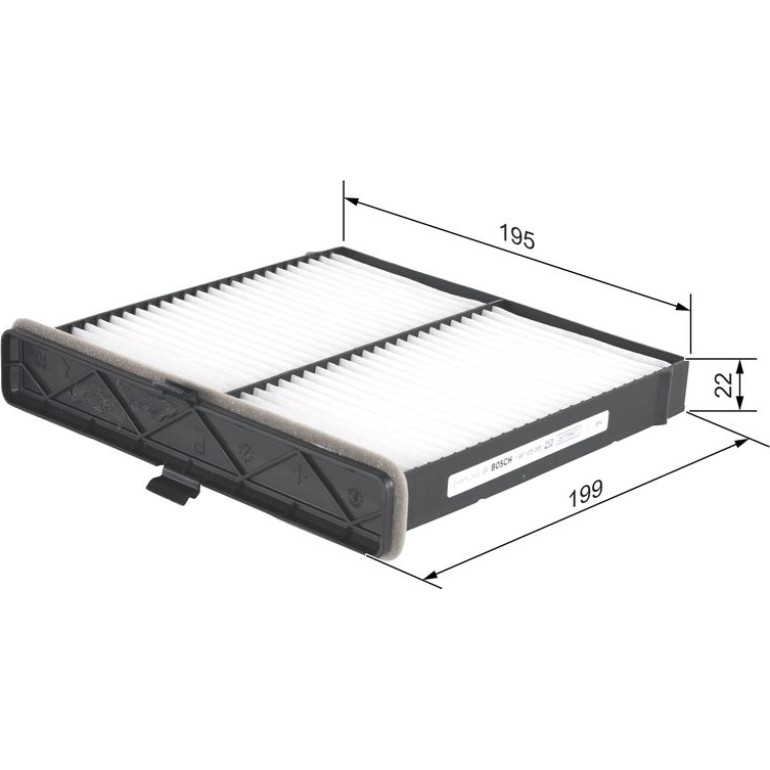 Filter, Innenraumluft 1 987 435 085