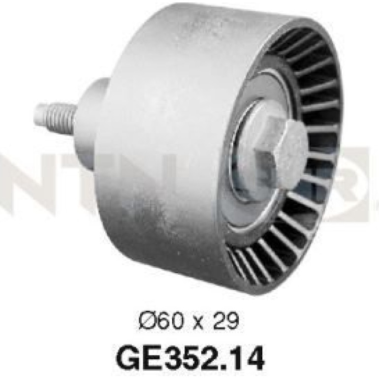 Umlenk-/Führungsrolle, Zahnriemen GE352.14