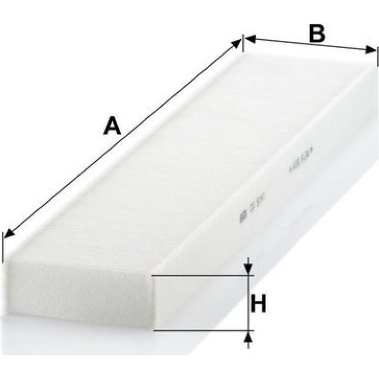 MANN-FILTER CU 5141 Innenraumfilter, Partikelfilter MANN-FILTER CU 5141 Innenraumfilter, Partikelfilter