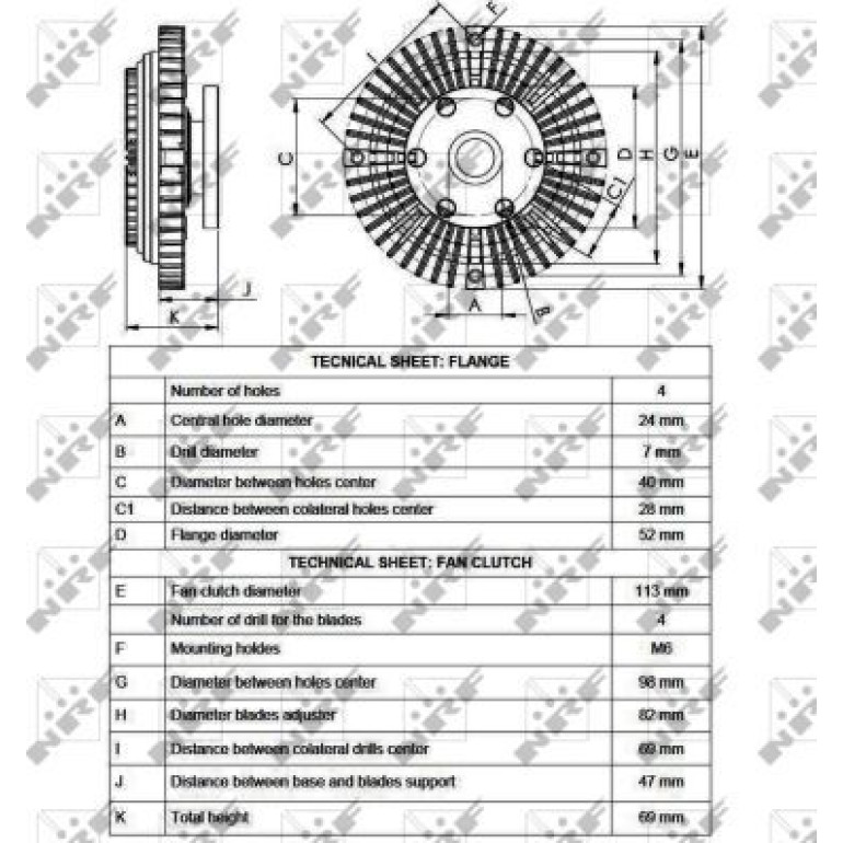 Kupplung, Kühlerlüfter 49558 Kupplung, Kühlerlüfter 49558