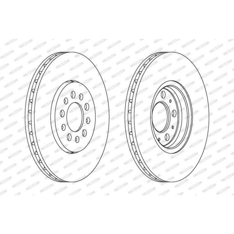 Bremsscheibe DDF1221C Bremsscheibe DDF1221C