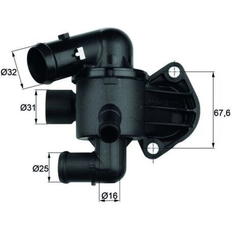 Thermostat, Kühlmittel TI 33 87