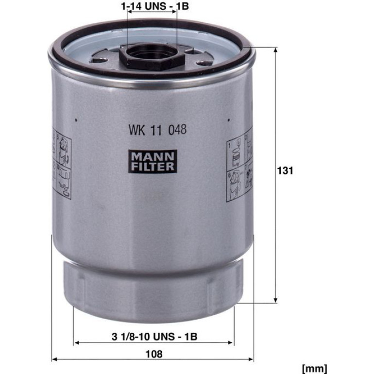 Kraftstofffilter WK 11 048 Z Kraftstofffilter WK 11 048 Z