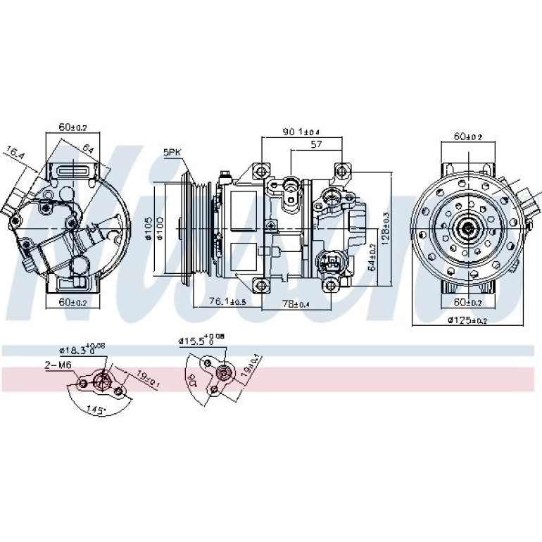 Kompressor, Klimaanlage 89309