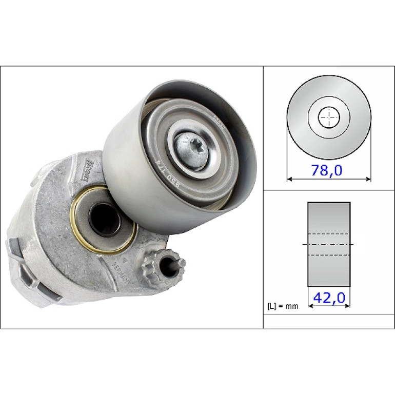 Spannrolle, Keilrippenriemen 531 0604 30