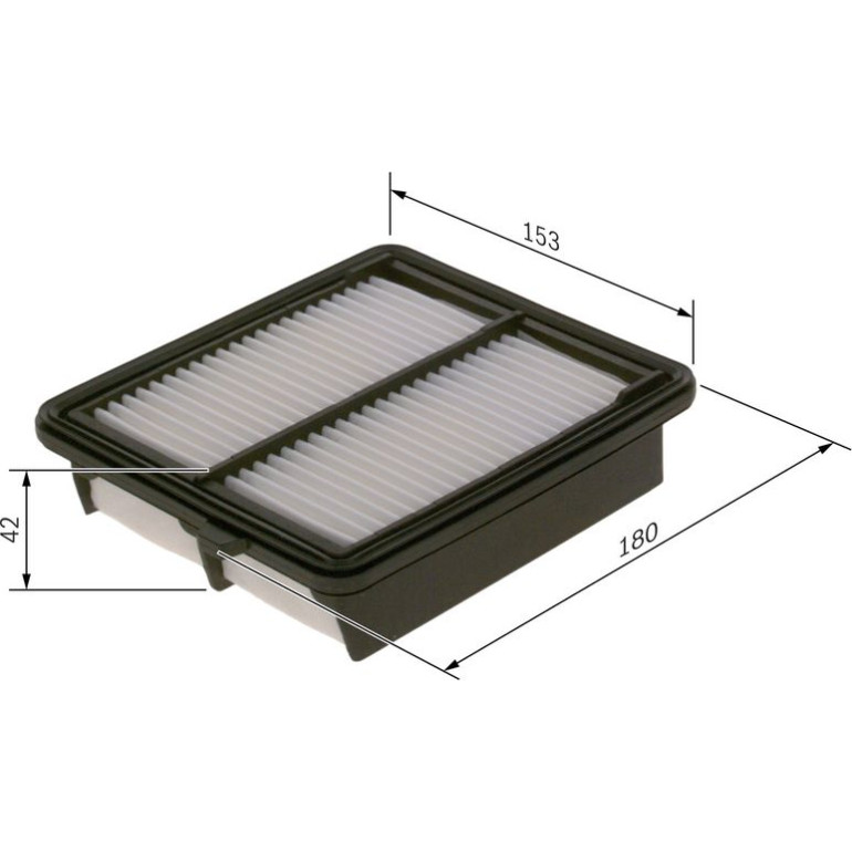BOSCH F 026 400 224 Luftfilter BOSCH F 026 400 224 Luftfilter