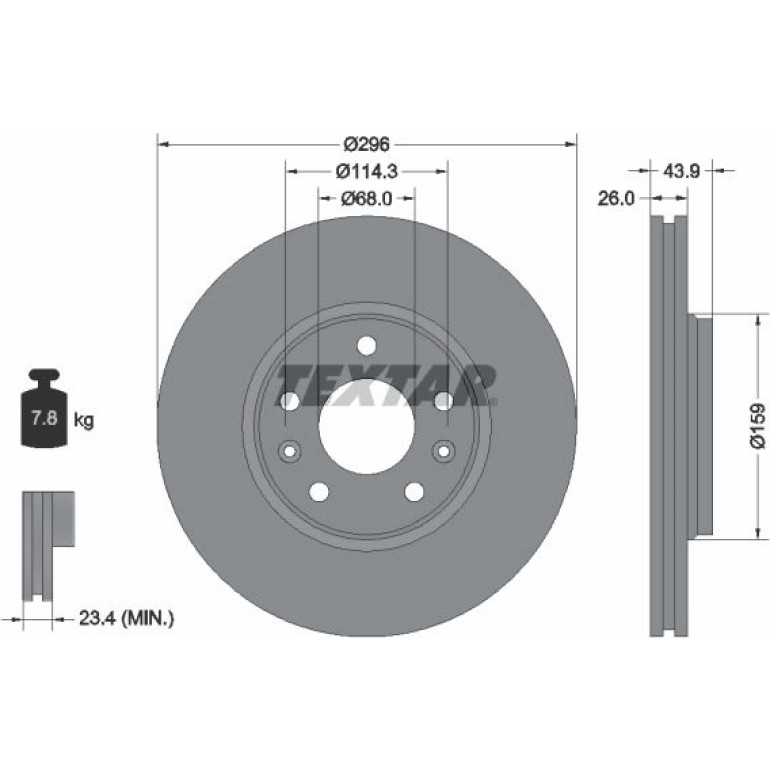 Bremsscheibe 92195603