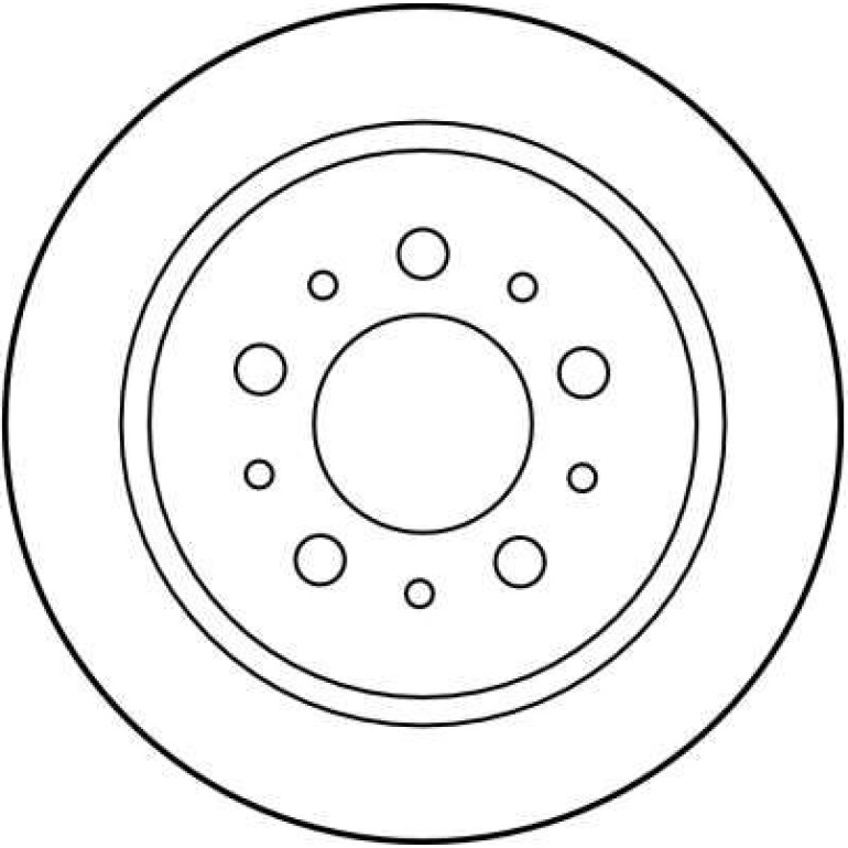 Bremsscheibe DF1695 Bremsscheibe DF1695