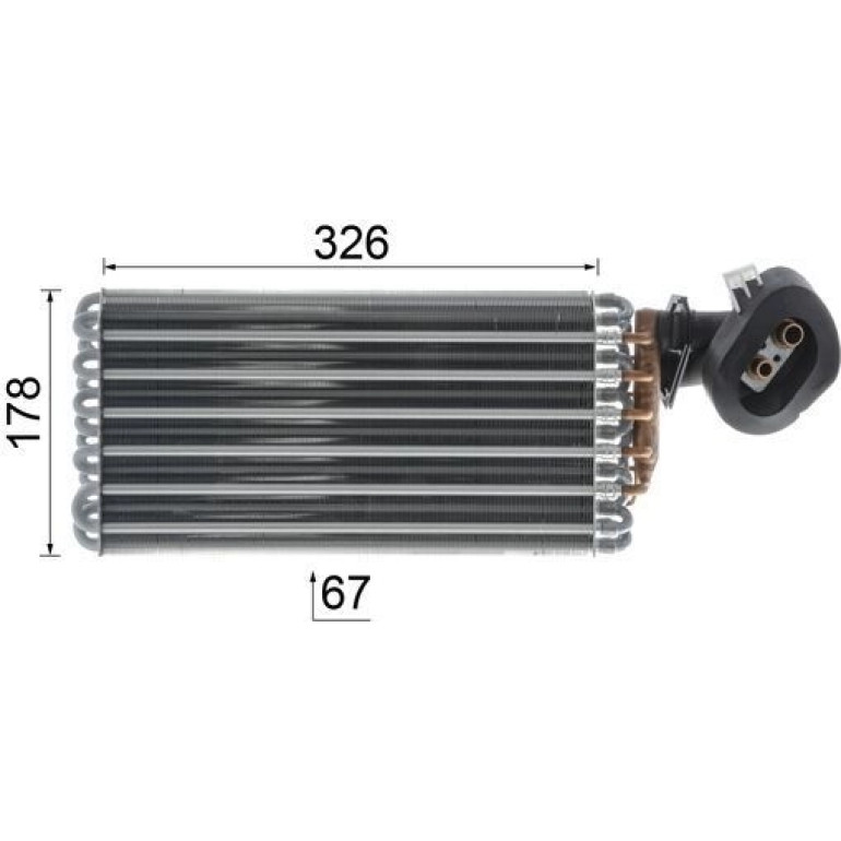 Verdampfer, Klimaanlage AE 32 000P Verdampfer, Klimaanlage AE 32 000P