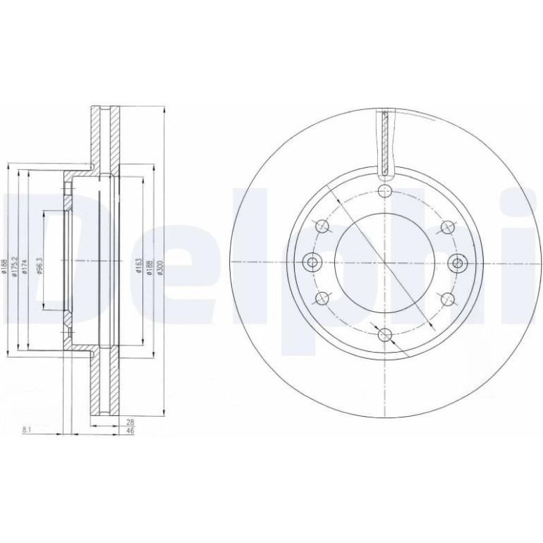 Bremsscheibe BG4137 Bremsscheibe BG4137