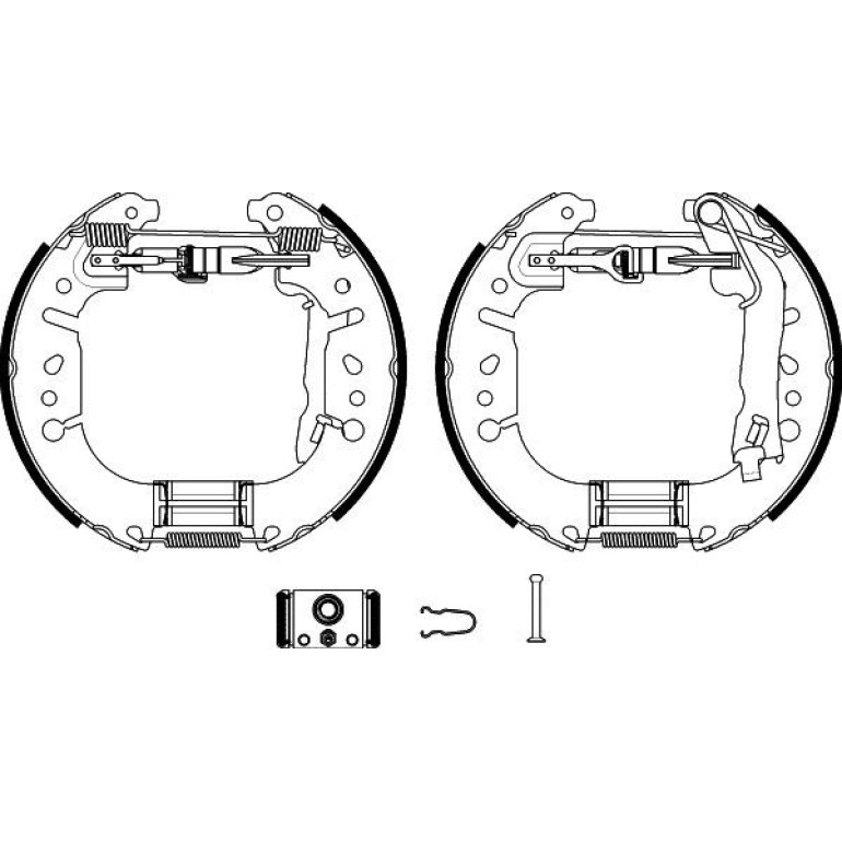 Bremsbackensatz 8DB 355 022-451