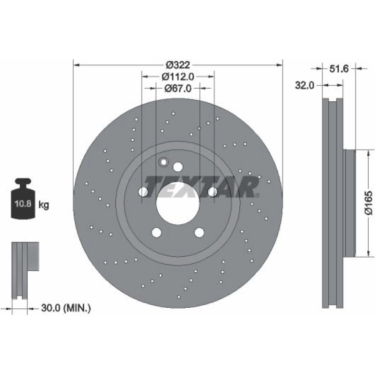 Bremsscheibe 92277705 Bremsscheibe 92277705