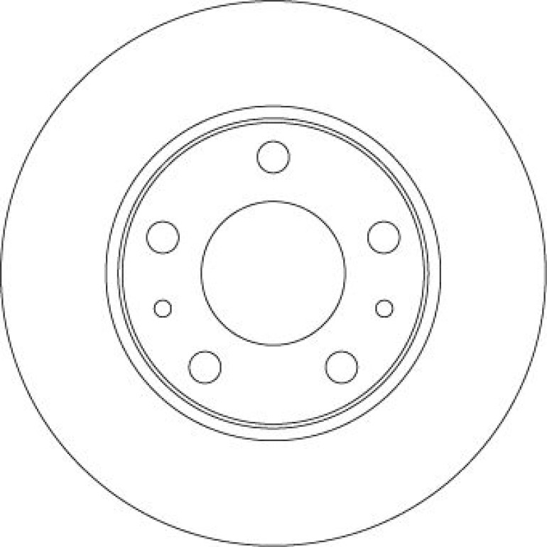 Bremsscheibe DF6287 Bremsscheibe DF6287