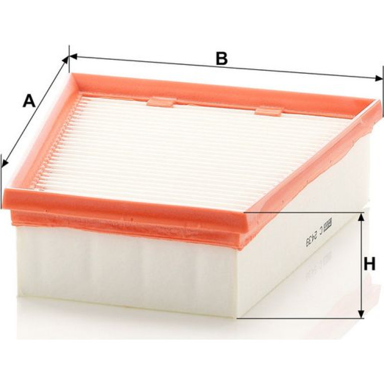 MANN-FILTER C 2439 Luftfilter MANN-FILTER C 2439 Luftfilter