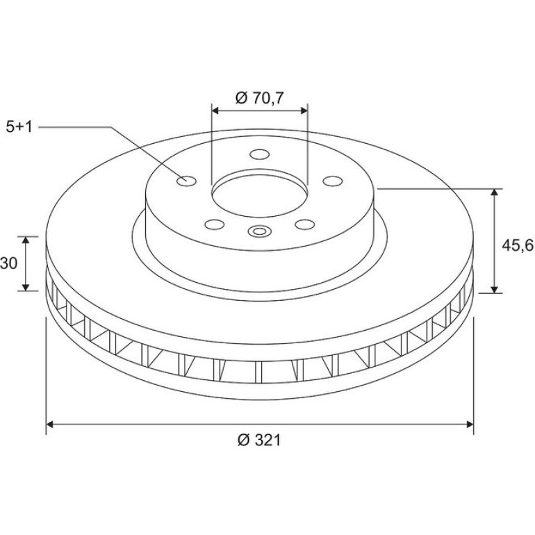 Bremsscheibe 672567