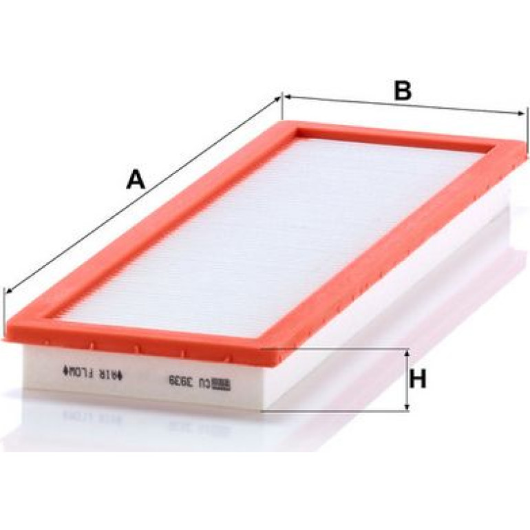 MANN-FILTER CU 3939 Innenraumfilter, Partikelfilter MANN-FILTER CU 3939 Innenraumfilter, Partikelfilter