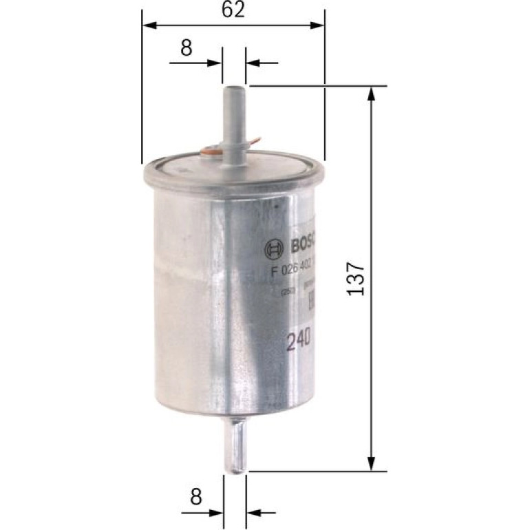 Kraftstofffilter F 026 402 124 Kraftstofffilter F 026 402 124