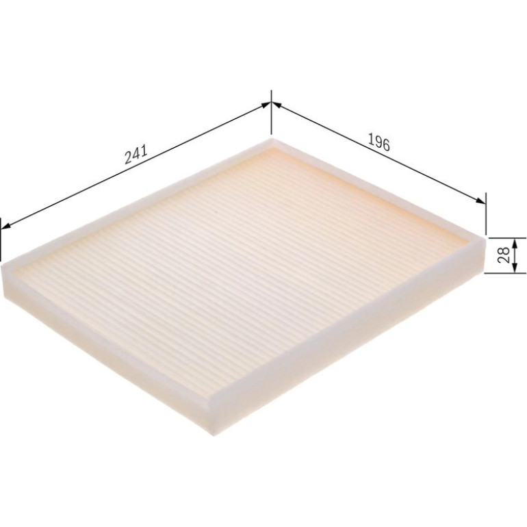 Filter, Innenraumluft 1 987 435 159