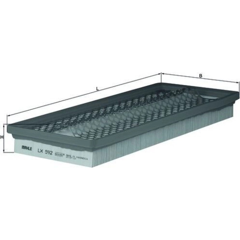 Luftfilter LX 592 Luftfilter LX 592