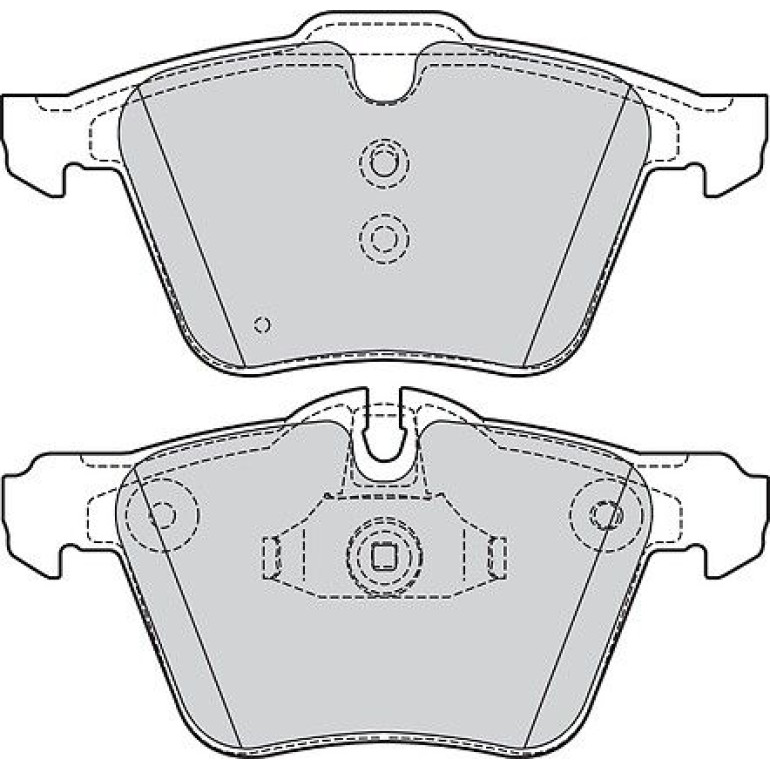 Bremsbelagsatz, Scheibenbremse 601752 Bremsbelagsatz, Scheibenbremse 601752