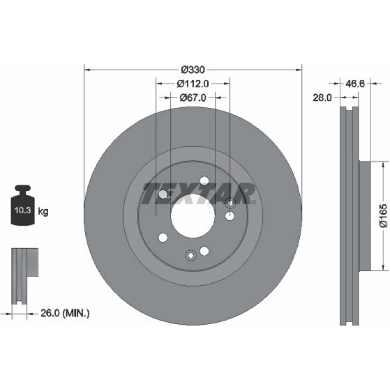 Bremsscheibe 92151005