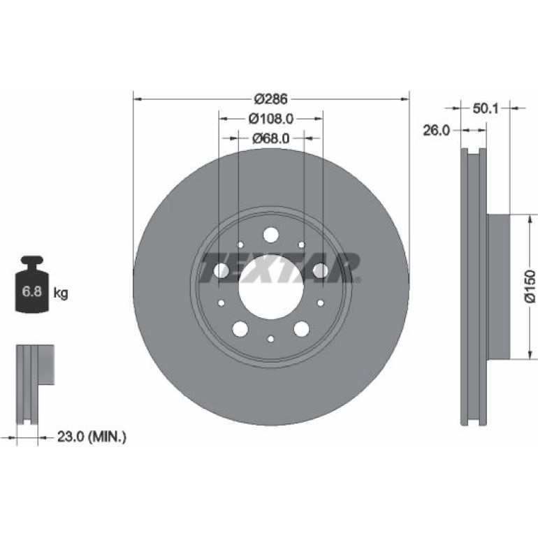 Bremsscheibe 92100503