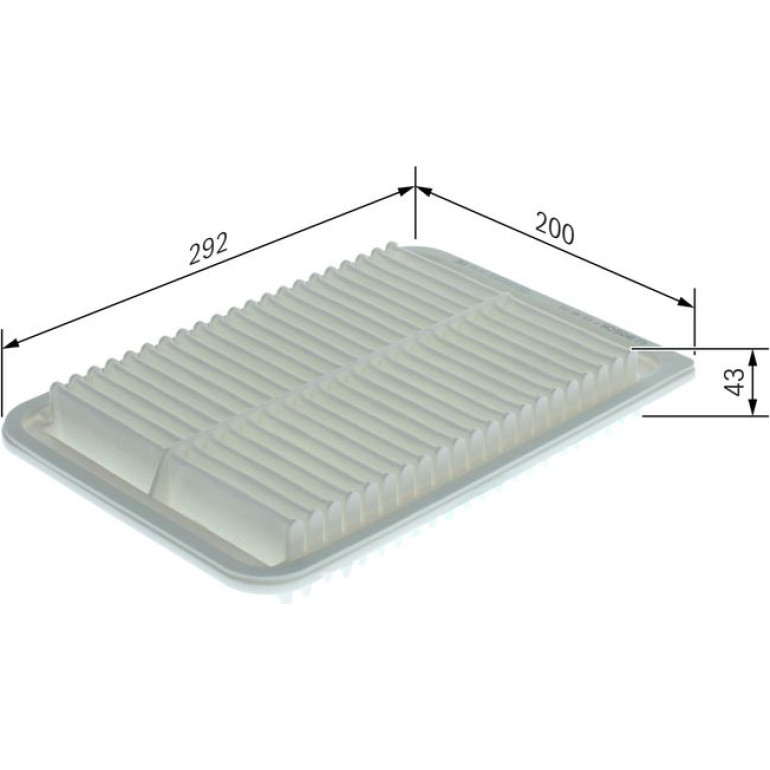 BOSCH F 026 400 218 Luftfilter