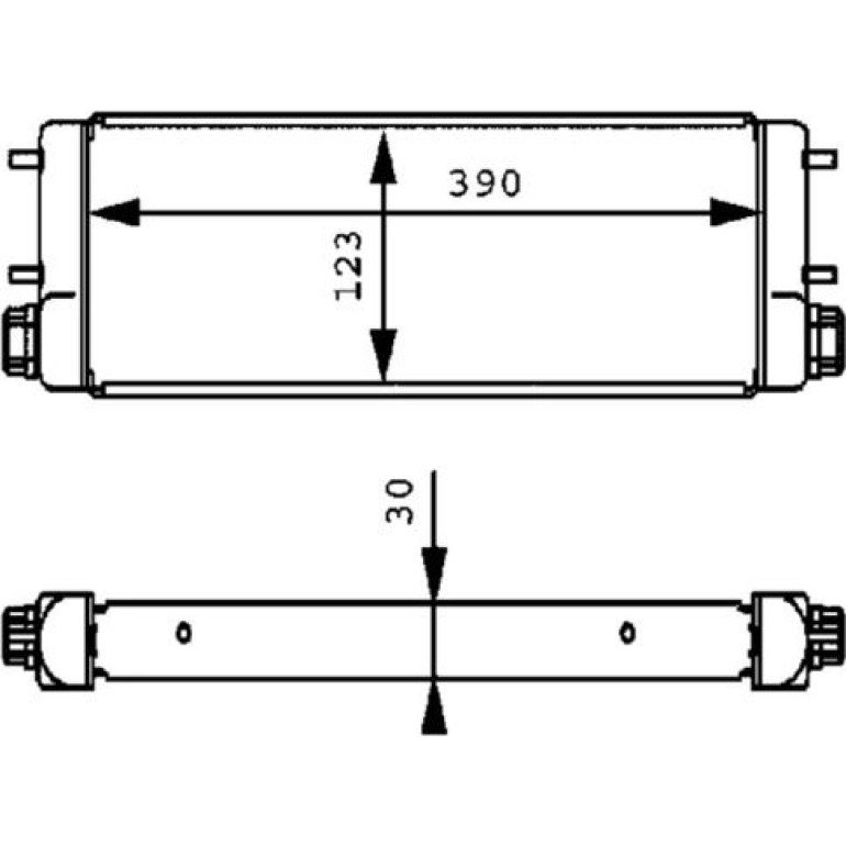 Ölkühler, Motoröl CLC 169 001P