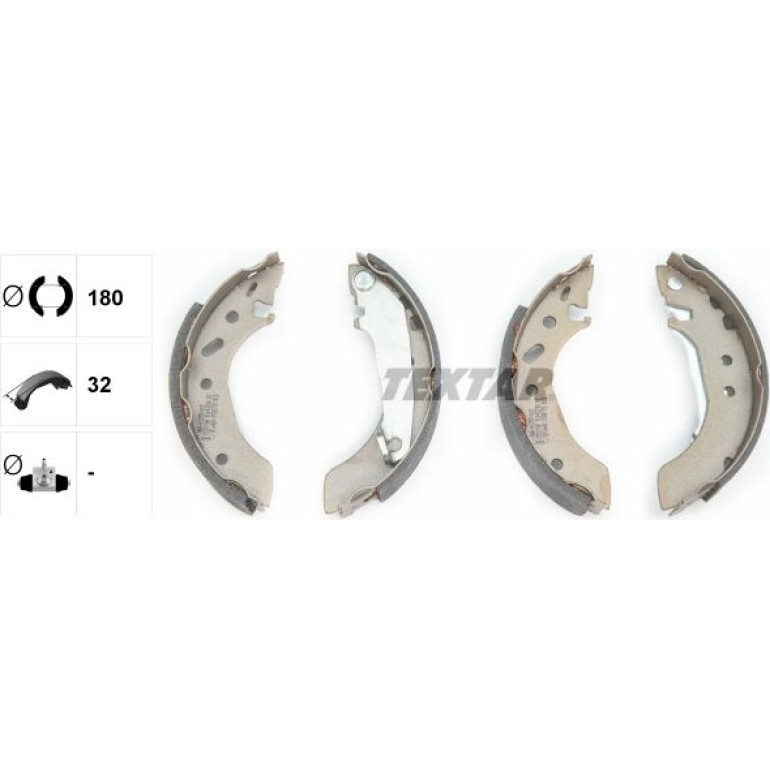 Bremsbackensatz 91043700 Bremsbackensatz 91043700