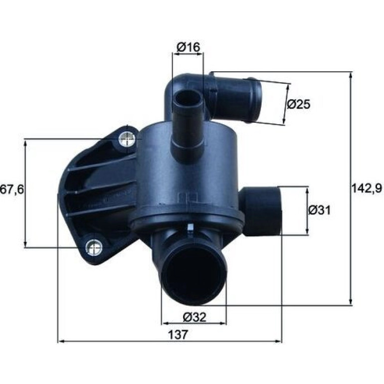 Thermostat, Kühlmittel TH 57 87 Thermostat, Kühlmittel TH 57 87
