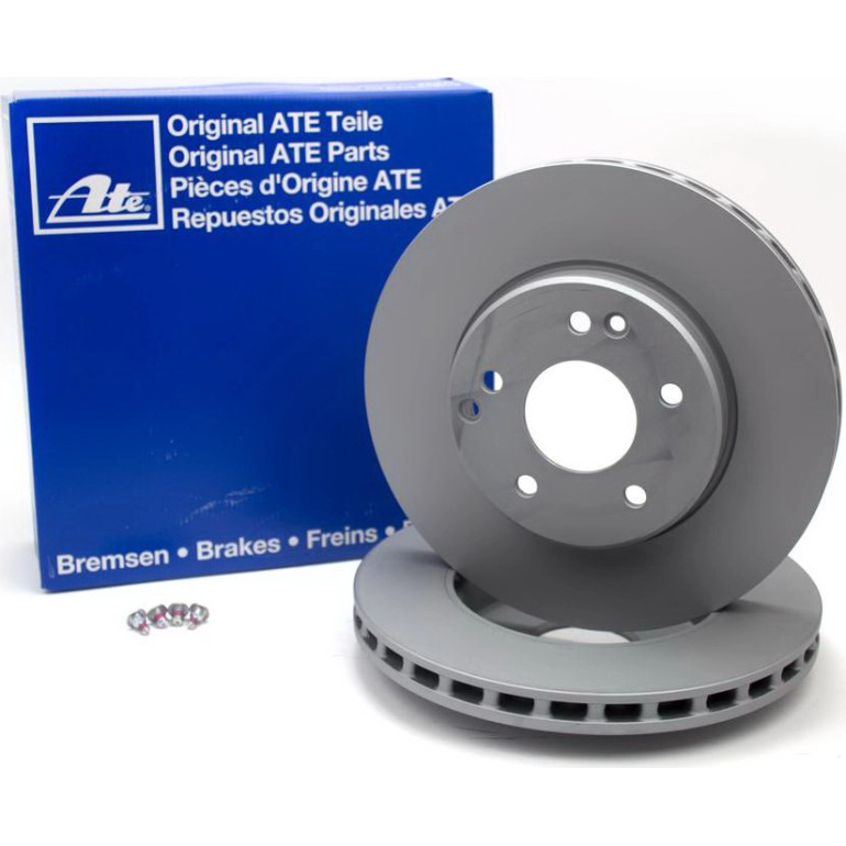 ATE BREMSSCHEIBEN + BELÄGE VORNE + HINTEN für MERCEDES W203 C209 R171 ATE BREMSSCHEIBEN + BELÄGE VORNE + HINTEN für MERCEDES W203 C209 R171