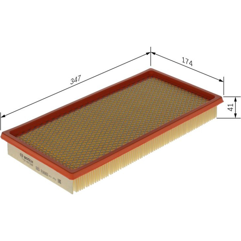 BOSCH 1 457 433 298 Luftfilter BOSCH 1 457 433 298 Luftfilter