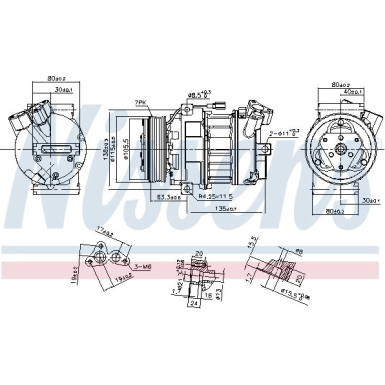 Kompressor, Klimaanlage 890269