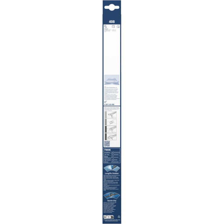 BOSCH 408 Scheibenwischer Twin 3 397 118 408