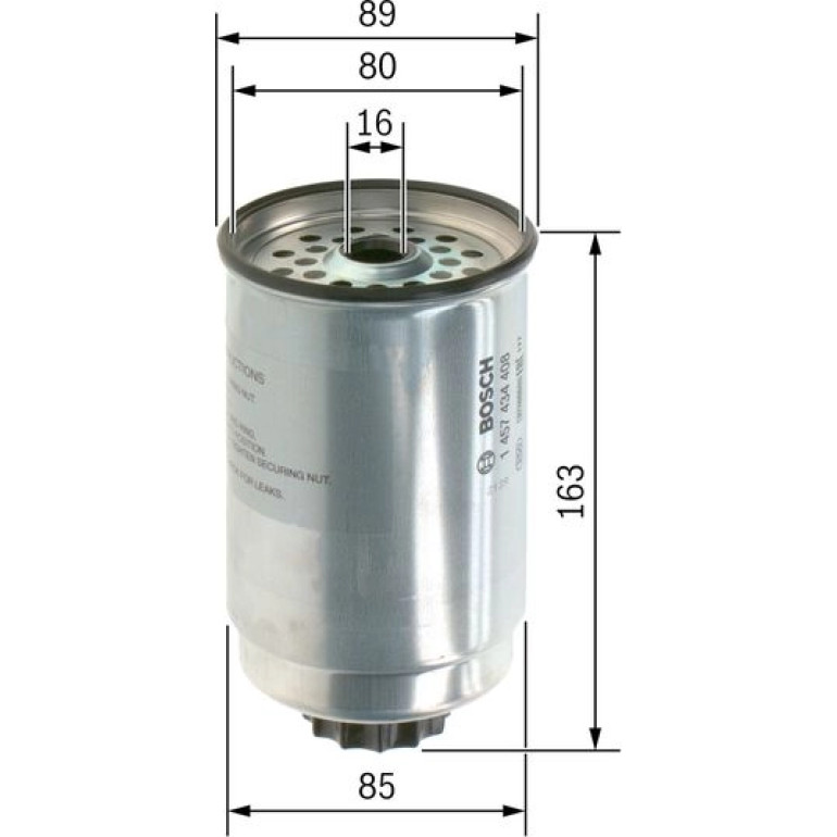 Kraftstofffilter 1 457 434 408 Kraftstofffilter 1 457 434 408