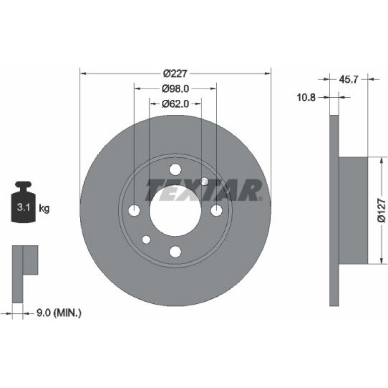 Bremsscheibe 92019300