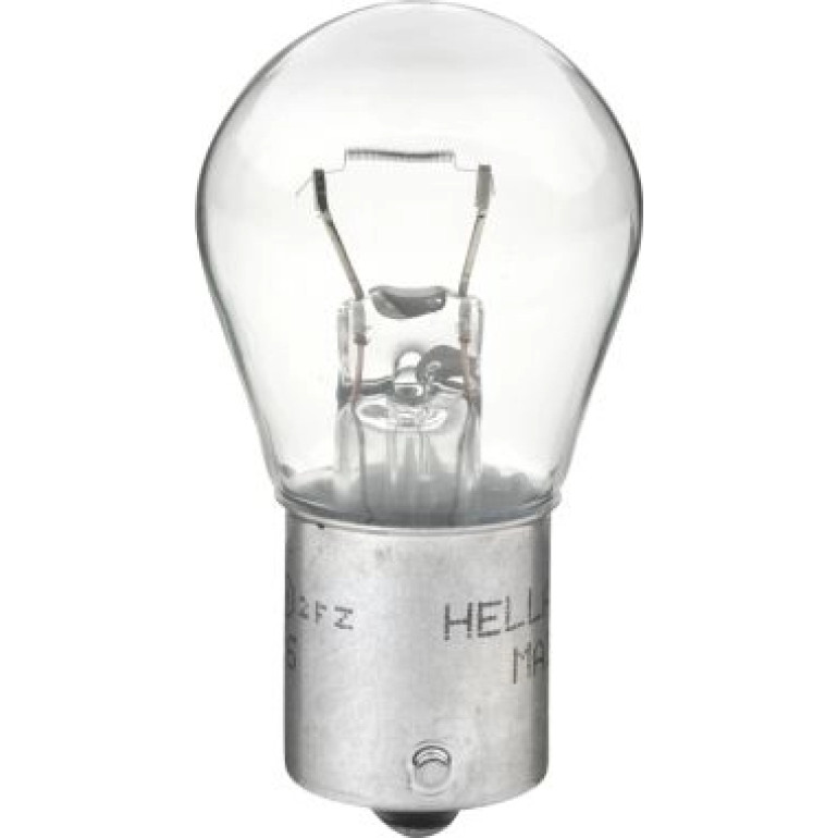 HELLA 8GA 002 073-271 Blinkerbirne 12V 21W, P21W, Halogen, vorne und hinten