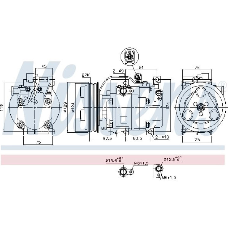 Kompressor, Klimaanlage 89311 Kompressor, Klimaanlage 89311