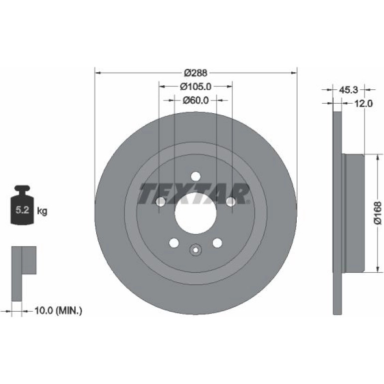 Bremsscheibe 92275203 Bremsscheibe 92275203
