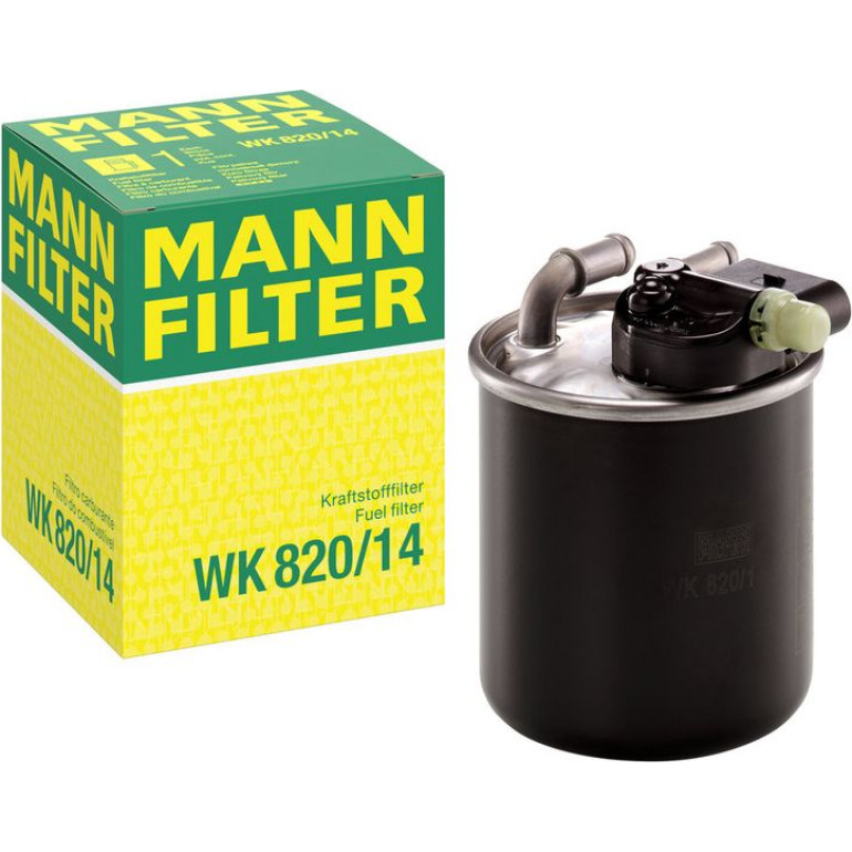 MANN-FILTER WK 820/14 Kraftstofffilter Leitungsfilter, 10mm, 8mm MANN-FILTER WK 820/14 Kraftstofffilter Leitungsfilter, 10mm, 8mm