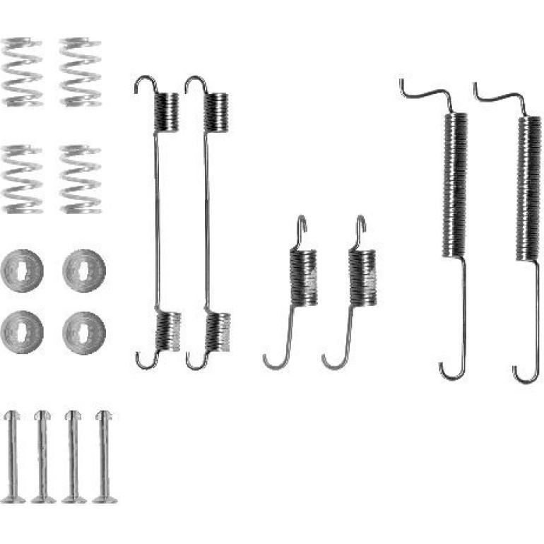 Zubehörsatz, Bremsbacken 8DZ 355 200-591
