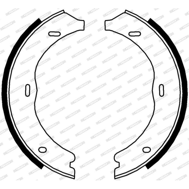 Bremsbackensatz, Feststellbremse FSB4003