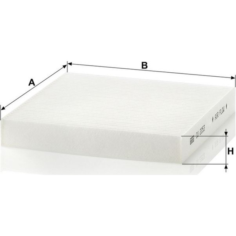 MANN-FILTER CU 2253 Innenraumfilter, Partikelfilter