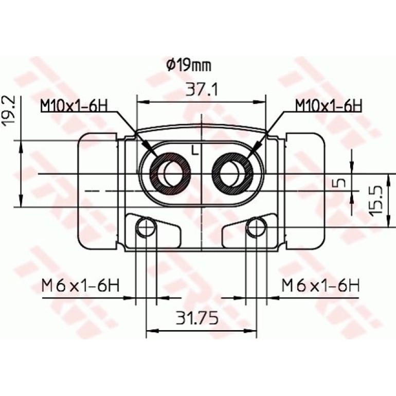Radbremszylinder BWD293 Radbremszylinder BWD293
