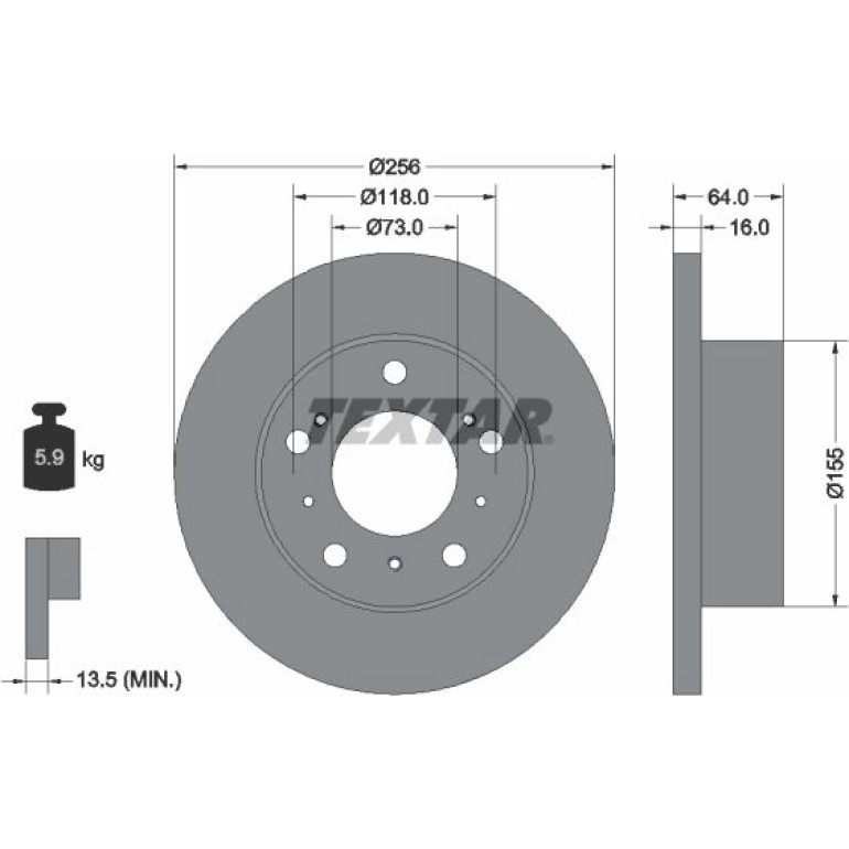 Bremsscheibe 92034400 Bremsscheibe 92034400