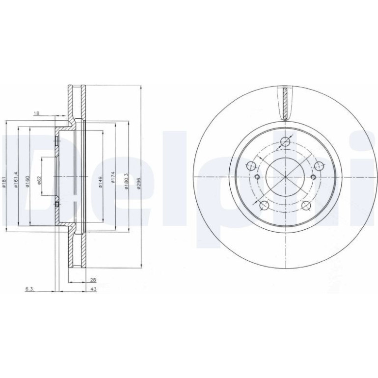 Bremsscheibe BG4139C Bremsscheibe BG4139C
